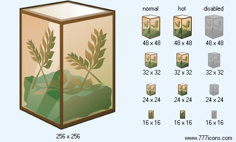 Natural Drug Icon Images