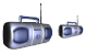 Radio cassette player icons