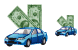 Rent a car icons