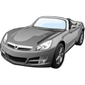 Silver Car icon