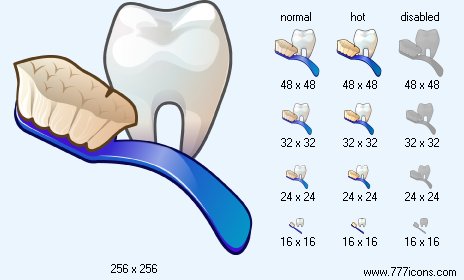 Sound Tooth Icon Images