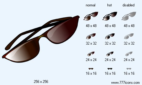 Sun Glasses Icon Images