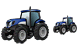 Wheeled tractor icons