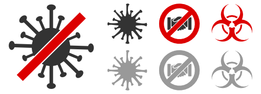 Coronavirus Outbreak Icons