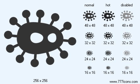 Bacilla Icon Images