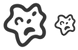 Bacteria icons