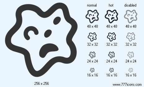 Bacteria Icon Images