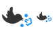 Bird infection icons
