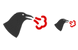 Bird influenza icons