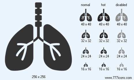 Breathe System Icon Images