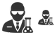 Chemical scientist v2 icons