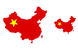 China map icons