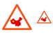 Chinese warning icons