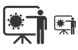 Coronavirus lecture icons