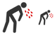 Coronavirus sickness icons