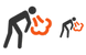 Cough icons