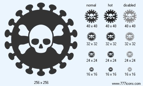 Deadly Virus Icon Images