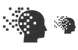 Digital mind icons