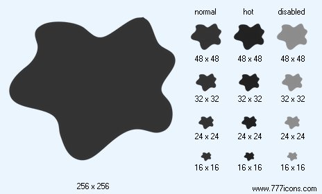 Dirt Spot Icon Images