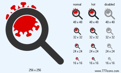 Explore Coronavirus Icon Images