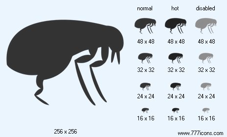 Flea Icon Images