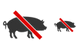 Forbidden pork icons