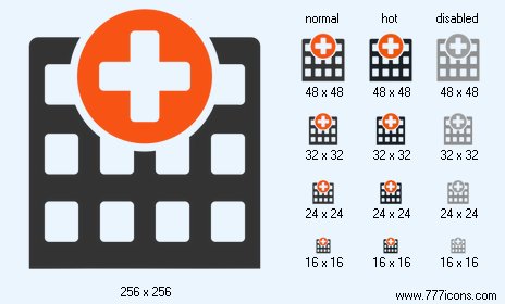 Hospital Icon Images