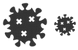 Infection virus icons