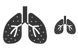 Lungs icons