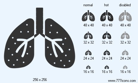 Lungs Icon Images