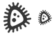 Micro parasite icons