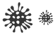 Microbe icons