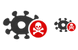 Microbe antibiotic icons