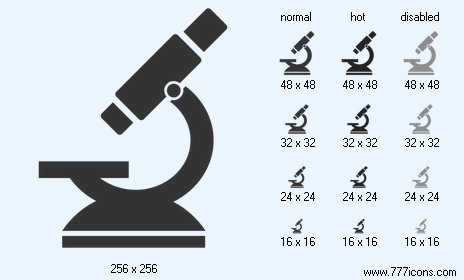 Microscope V2 Icon Images