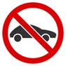 No Car icon