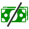 No Fees icon