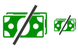 No fees icons