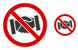 No handshakes icons