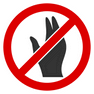 No Manage Hand icon