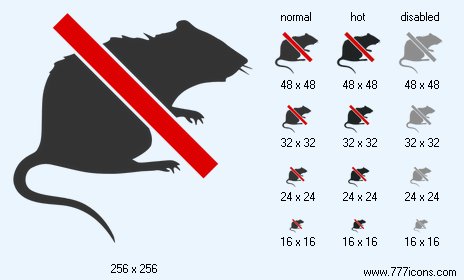 No Rat Icon Images