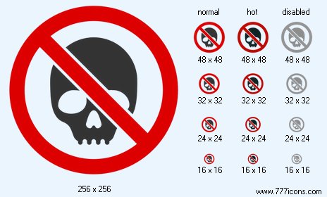 No Skull Icon Images