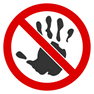 No Touch Hand icon