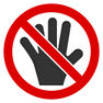 No Touch Palm icon