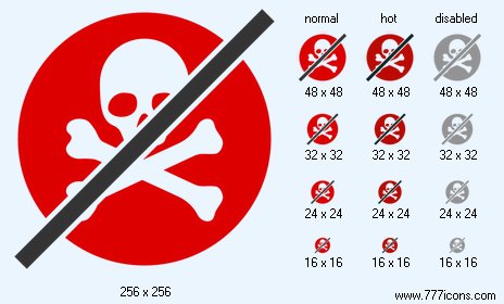 No Toxins Icon Images