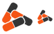 Pharmacy pills icons