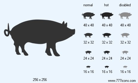 Pig Icon Images