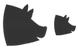 Pig head icons