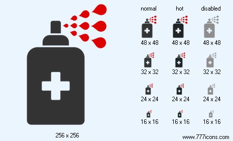 Sanitizer Spray Icon Images