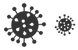 SARS virus v2 icons