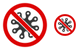 Stop bacilla icons